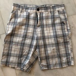 Men’s plaid Zoo York shorts